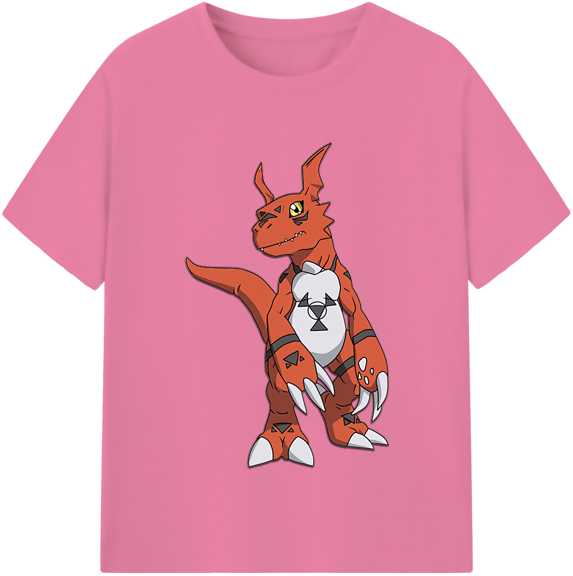 （画像用） Digimon デジタルモンスター/デジモン 綿100％半袖Tシャツ（フロントプリント）